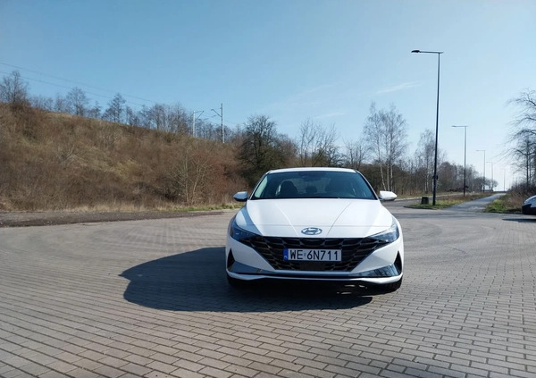 Hyundai Elantra cena 88499 przebieg: 49770, rok produkcji 2022 z Łódź małe 106